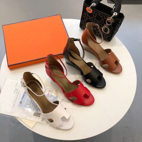 santorini sandals calfskin leather high heel sandal summer classic sandal casual flat wedge shoes women slippers beach slides 35-41 with box, Black
santorini sandals calfskin leather high heel sandal summer classic sandal casual flat wedge shoes women slippers beach slides 35-41 with box, Black