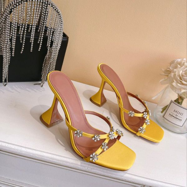 amina muaddi lily flower crystal embellished strap slippers mules evening shoes rhinestone satin women heels heeled sandals factory footwear, Black
amina muaddi lily flower crystal embellished strap slippers mules evening shoes rhinestone satin women heels heeled sandals factory footwear, Black