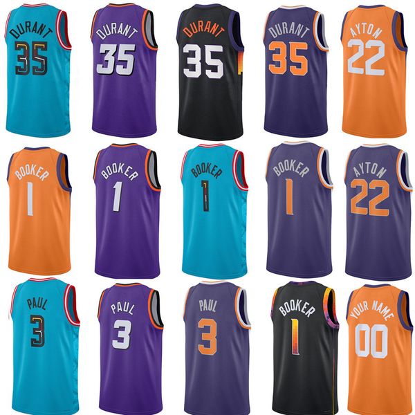 35 kevin durant men basketball jerseys 1 booker ayton 3 chris paul 25 mika bridges 22 deandre ayton 13 steve nash 15 cameron payne jersey, Black;red
35 kevin durant men basketball jerseys 1 booker ayton 3 chris paul 25 mika bridges 22 deandre ayton 13 steve nash 15 cameron payne jersey, Black;red