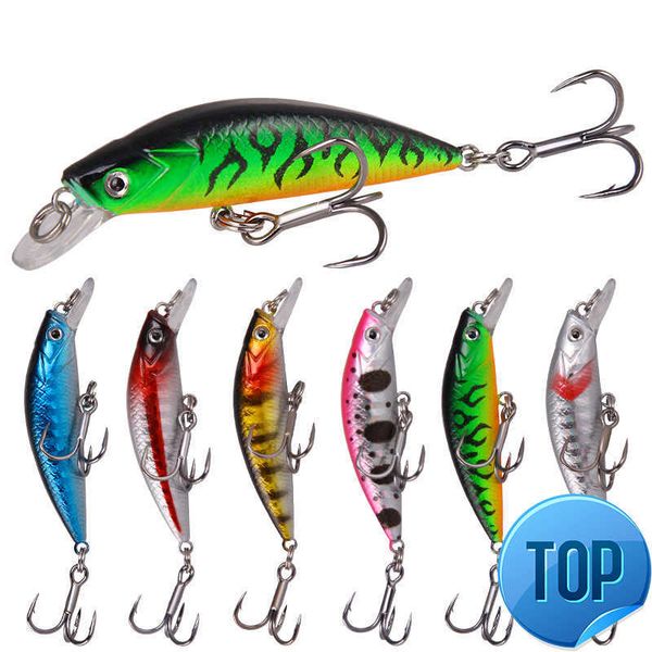 1 pcs good quality 6.7g/6cm suspend wobbler minnow artificial plastic deep sea hard baits fishing lure high carbon steel hooks
1 pcs good quality 6.7g/6cm suspend wobbler minnow artificial plastic deep sea hard baits fishing lure high carbon steel hooks