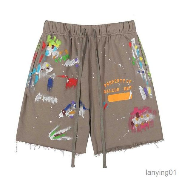 men's shorts american fashion brand galleryes depts hand-painted splash printing pure cotton terry fog high street 5-point casualw6rf, White;black
men's shorts american fashion brand galleryes depts hand-painted splash printing pure cotton terry fog high street 5-point casualw6rf, White;black