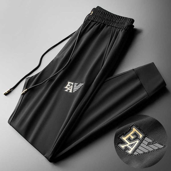 summer 2023 fashion simple sports casual pants men's diamond technology elastic slim fit small foot guard, Gray
summer 2023 fashion simple sports casual pants men's diamond technology elastic slim fit small foot guard, Gray