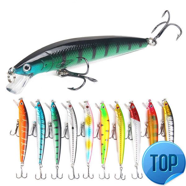 1 pcs fishing lure hard bait 10cm 7g minnow crankfish bait wobblers peche bass artificial baits pike carp lures
1 pcs fishing lure hard bait 10cm 7g minnow crankfish bait wobblers peche bass artificial baits pike carp lures