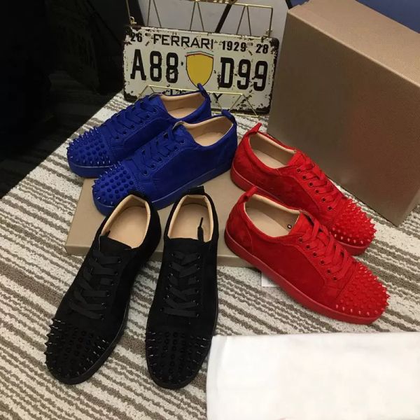 New red casual shoes top luxury designer shoes fashion womens skate shoes suede rivet mens sneakers spring outdoor leather casual shoes couple classic retro flats, 11
New red casual shoes top luxury designer shoes fashion womens skate shoes suede rivet mens sneakers spring outdoor leather casual shoes couple classic retro flats, 11