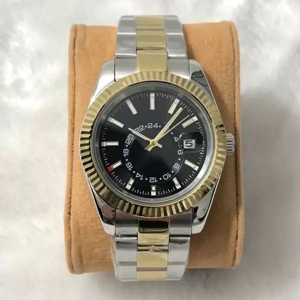 with original box men watch 41mm sky-dweller ice white arabic rare dial automatic fashion numerals man watch folding mechanical watches no c, Slivery;brown
with original box men watch 41mm sky-dweller ice white arabic rare dial automatic fashion numerals man watch folding mechanical watches no c, Slivery;brown