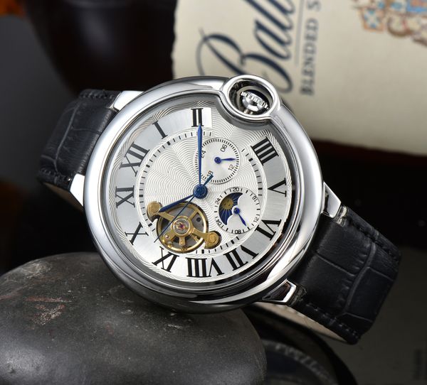 2023 new brand original business men's watch classic round case mechanical watch wristwatch clockrecommended watchwa watch q54, Slivery;brown
2023 new brand original business men's watch classic round case mechanical watch wristwatch clockrecommended watchwa watch q54, Slivery;brown