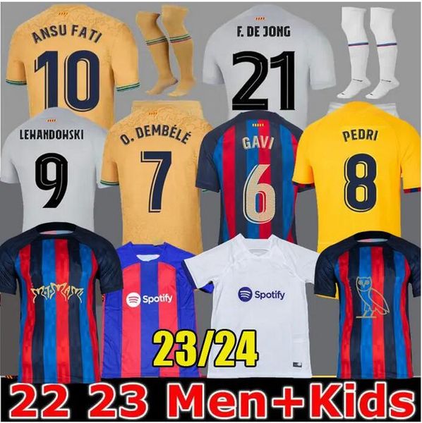 lewandowski rosalia drake's ovo sound soccer jerseys kessie raphinha pedri ferran barcelonas 22 23 camisetas de ansu fati 2022 2023 kit, Black;yellow
lewandowski rosalia drake's ovo sound soccer jerseys kessie raphinha pedri ferran barcelonas 22 23 camisetas de ansu fati 2022 2023 kit, Black;yellow