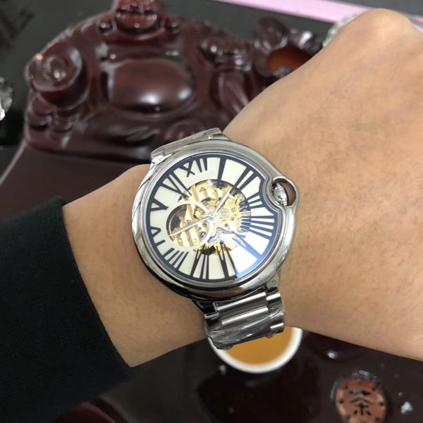 2023 new brand original business men's watch classic round case mechanical watch wristwatch clockrecommended watchwa watch q58, Slivery;brown
2023 new brand original business men's watch classic round case mechanical watch wristwatch clockrecommended watchwa watch q58, Slivery;brown