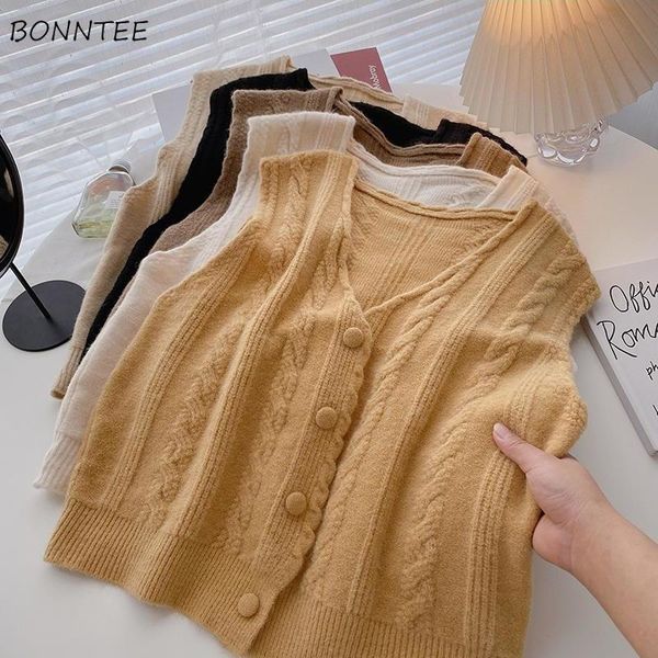women's vests sweater vest women knitting v-neck solid all-match autumn korean style sweet sleeveless casual single breasted soft haraj, Black;white
women's vests sweater vest women knitting v-neck solid all-match autumn korean style sweet sleeveless casual single breasted soft haraj, Black;white