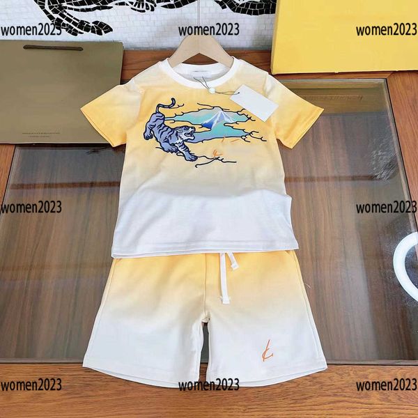 luxury baby clothes kids designer t shirt child suit 2-piece set t-shirt and gradient shorts size 90-150 cm new product, White
luxury baby clothes kids designer t shirt child suit 2-piece set t-shirt and gradient shorts size 90-150 cm new product, White