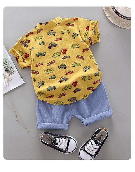 clothing sets fashion boy suit summer casual wear suit printed shirt and shorts 2pcs boy suit children's clothing suit 1-4 years old 23, White
clothing sets fashion boy suit summer casual wear suit printed shirt and shorts 2pcs boy suit children's clothing suit 1-4 years old 23, White