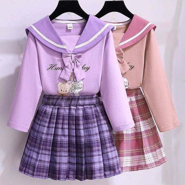 clothing sets japanese school uniform spring blouse shirt with bow tie high waist pleated skirt korean student jk outfits 230322, White
clothing sets japanese school uniform spring blouse shirt with bow tie high waist pleated skirt korean student jk outfits 230322, White
