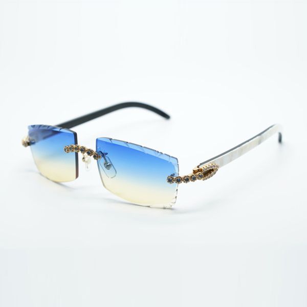 blue bouquet diamond eyewear frames 3524031 buffs sunglasses with white hybrid buffalo horn legs and 57mm cut lens, White;black
blue bouquet diamond eyewear frames 3524031 buffs sunglasses with white hybrid buffalo horn legs and 57mm cut lens, White;black