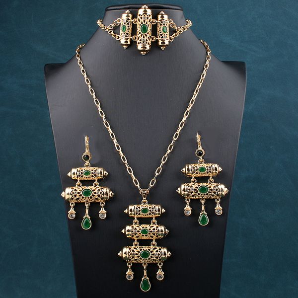 wedding jewelry sets moroccco trendy women gold plated necklace luxury ethnic accessories for 230321, Slivery;golden
wedding jewelry sets moroccco trendy women gold plated necklace luxury ethnic accessories for 230321, Slivery;golden