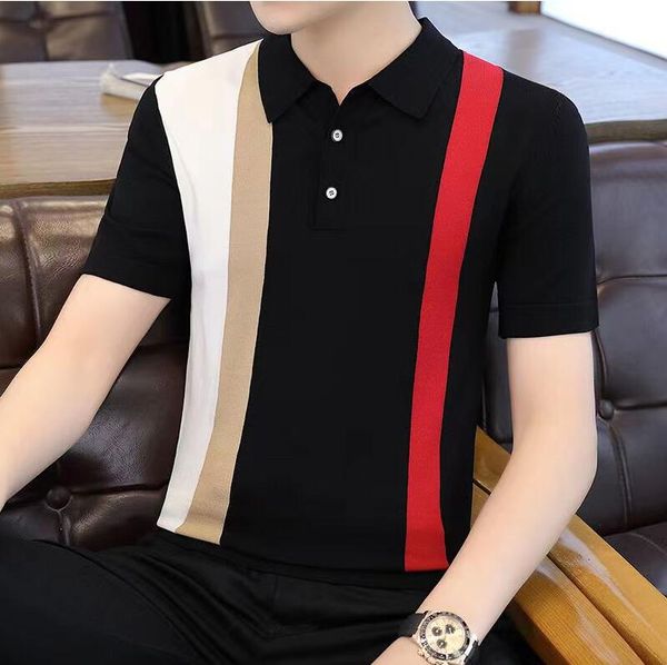 r mens polos short-sleeved new casual shirts street hip-hop casual t-shirt print pattern black polo t shirt, White;black
r mens polos short-sleeved new casual shirts street hip-hop casual t-shirt print pattern black polo t shirt, White;black