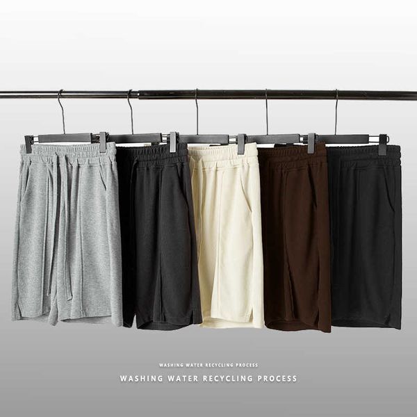 men's shorts menswear summer 260g breathable waffle slit shorts ins loose fashion casual pants men, White;black
men's shorts menswear summer 260g breathable waffle slit shorts ins loose fashion casual pants men, White;black
