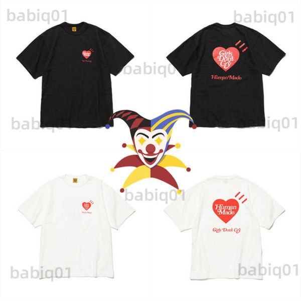 men's t-shirts new human made gril's don't gry t shirt men women 1 1 heart print oversized hip-hop tees t230321, White;black
men's t-shirts new human made gril's don't gry t shirt men women 1 1 heart print oversized hip-hop tees t230321, White;black