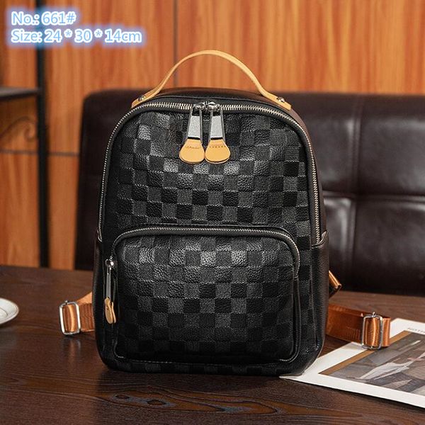 ladies shoulder bag 4 colors simple and versatile solid color leather handbag college style vertical large-capacity fashion backpacks leisure plaid backpack, White and brown-661#
ladies shoulder bag 4 colors simple and versatile solid color leather handbag college style vertical large-capacity fashion backpacks leisure plaid backpack, White and brown-661#