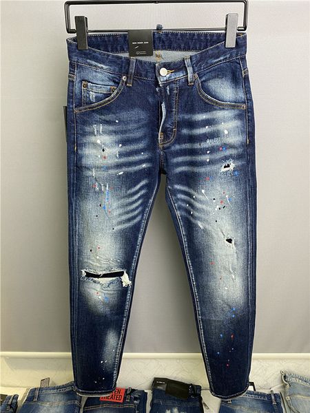 2023 jeans new mens luxury designer d2 denim jeans holes dsquared2 dsq2 dsquared trousers dsquare biker pants 2# 9832, Blue
2023 jeans new mens luxury designer d2 denim jeans holes dsquared2 dsq2 dsquared trousers dsquare biker pants 2# 9832, Blue