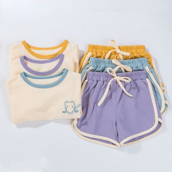clothing sets summer baby kids clothing suits t-shirt and short pants 2pcs children clothes boys and girls outfits 230322, White
clothing sets summer baby kids clothing suits t-shirt and short pants 2pcs children clothes boys and girls outfits 230322, White