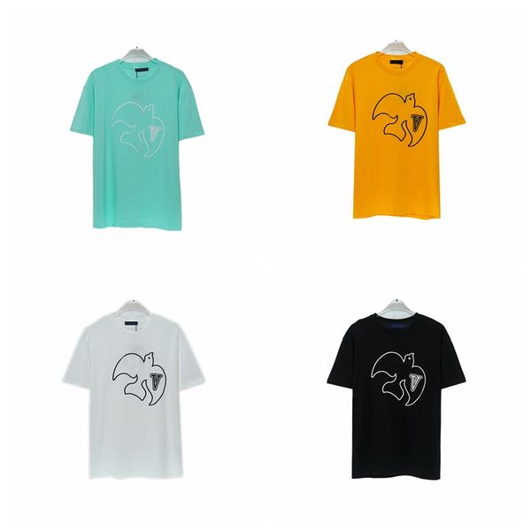 man woman designer t shirt loose tees fashion letter printed hip hop street short sleeve casual breathable shirt, Black;green
man woman designer t shirt loose tees fashion letter printed hip hop street short sleeve casual breathable shirt, Black;green