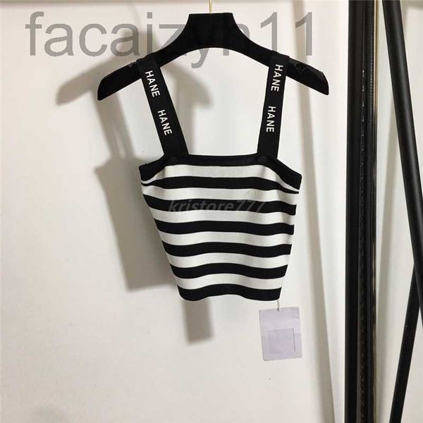 designer 2022 womens summer knit tee with letter print milan runway cotton striped slash neck crop t-shirt clothing high end pullovers vest, White
designer 2022 womens summer knit tee with letter print milan runway cotton striped slash neck crop t-shirt clothing high end pullovers vest, White