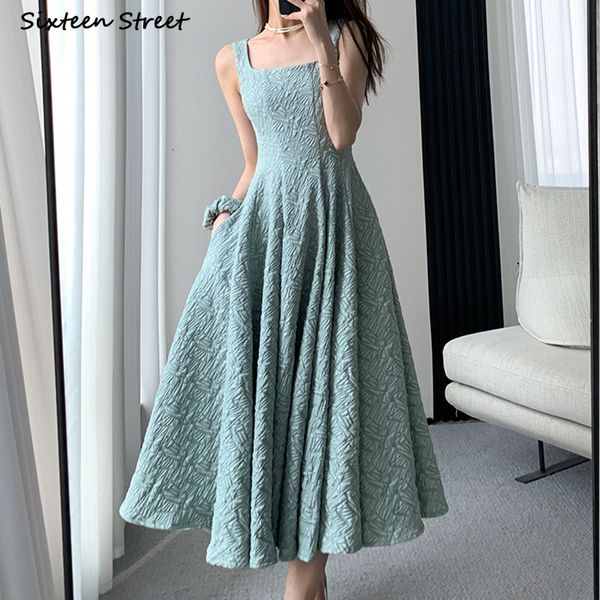 party dresses green jacquard dress ladies summer sleeveless elegant clothes female a-line square neck vestido spaghetti strapped dresses 230, White;black
party dresses green jacquard dress ladies summer sleeveless elegant clothes female a-line square neck vestido spaghetti strapped dresses 230, White;black