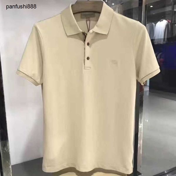 berbery cool shirts b family high-end fashion pure cotton polo shirt men's classic solid color business casual ba lapel short sleeve t-, White;black
berbery cool shirts b family high-end fashion pure cotton polo shirt men's classic solid color business casual ba lapel short sleeve t-, White;black