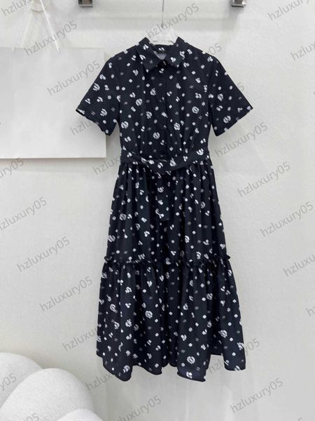 brand dresses brand floral logo printed lapel short sleeve shirt dress button opening detachable belt high waist slim cake maxiskit dresses, Black;gray
brand dresses brand floral logo printed lapel short sleeve shirt dress button opening detachable belt high waist slim cake maxiskit dresses, Black;gray