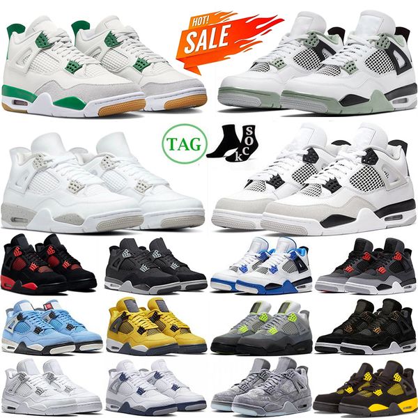 4s men women 4 basketball shoes mens sneakers military black cat pine green white oreo taupe haze royalty university blue womens sport
4s men women 4 basketball shoes mens sneakers military black cat pine green white oreo taupe haze royalty university blue womens sport