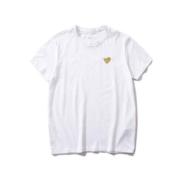 2023designer t shirt commes des garcons cotton fashion brand red heart embroidery t-shirt womens love sleeve couple short sleeve men cdgs pl, White
2023designer t shirt commes des garcons cotton fashion brand red heart embroidery t-shirt womens love sleeve couple short sleeve men cdgs pl, White