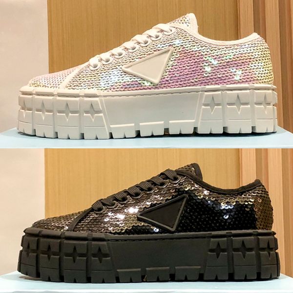 2023 fashion casual shoes double wheel sequin sneaker height 5cm womens designer sneakers pearl pink white black luxury low outdoor women tr
2023 fashion casual shoes double wheel sequin sneaker height 5cm womens designer sneakers pearl pink white black luxury low outdoor women tr