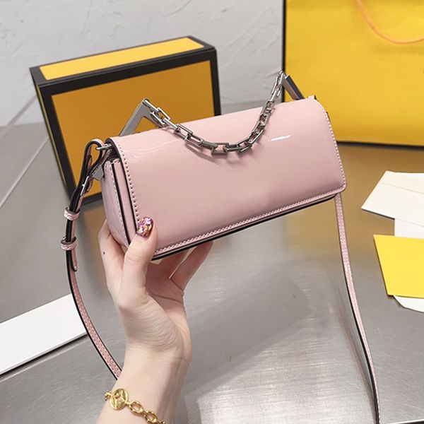 sight crossbody bag women handbags purse shoulder bags patent leather fashion letters coin purse silver hardware chain handle two size
sight crossbody bag women handbags purse shoulder bags patent leather fashion letters coin purse silver hardware chain handle two size