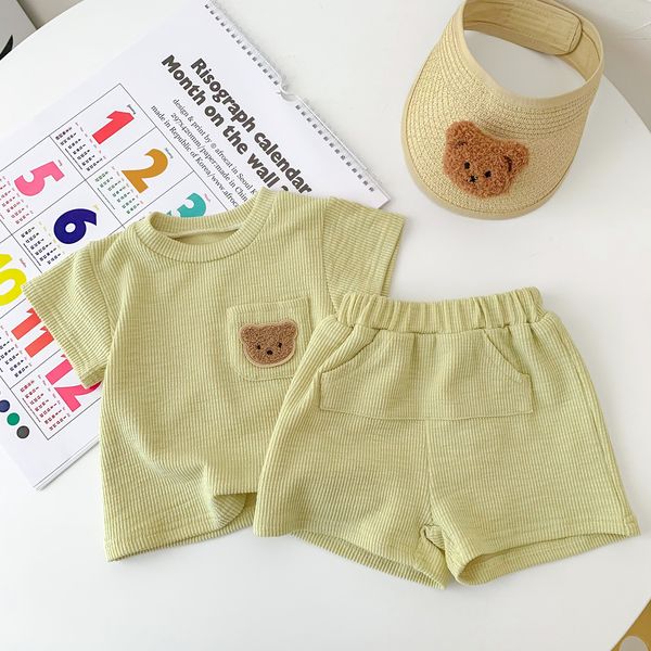 clothing sets regular short sleeve summer 2 piece solid pants round neck 230322, White
clothing sets regular short sleeve summer 2 piece solid pants round neck 230322, White