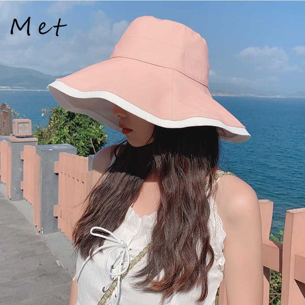 wide brim hats s10 bucket hat female summer sun hat sunscreen double sided fisherman hat wild anti-ultraviolet big brim women's hat pan, Blue;gray
wide brim hats s10 bucket hat female summer sun hat sunscreen double sided fisherman hat wild anti-ultraviolet big brim women's hat pan, Blue;gray