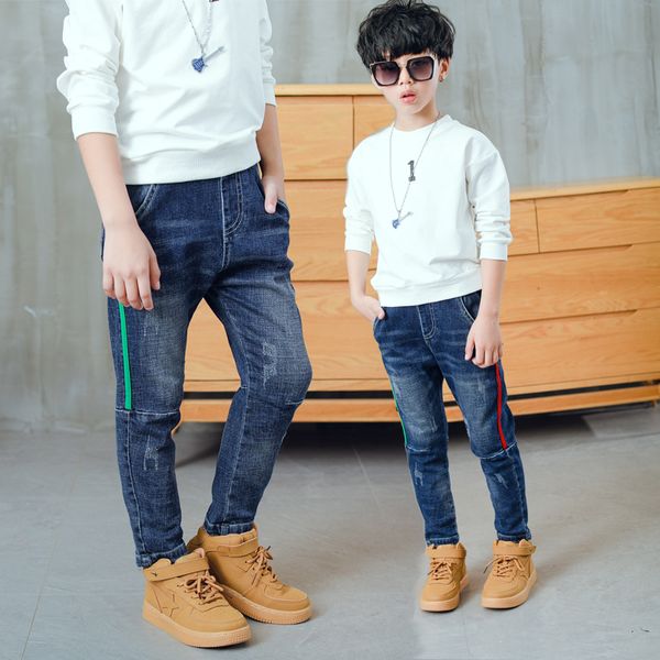 jeans boys' jeans spring and autumn big children's trousers stretch children's pants fashion jeans 230322, Blue
jeans boys' jeans spring and autumn big children's trousers stretch children's pants fashion jeans 230322, Blue
