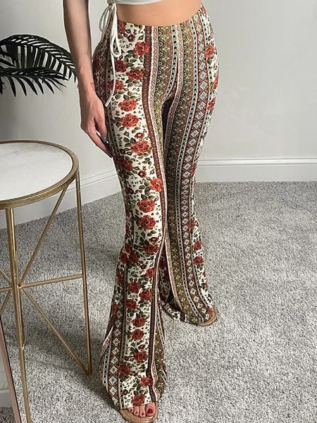 women's pants high waist print flare leggings autumn vintage 2023 fashion bodycon trousers casual bell bottom 230322, Black;white
women's pants high waist print flare leggings autumn vintage 2023 fashion bodycon trousers casual bell bottom 230322, Black;white