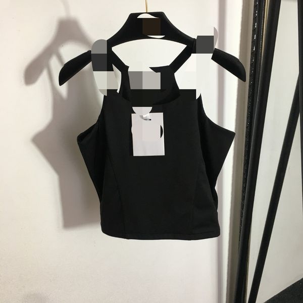 302 2023 spring brand same style sweater sleeveless black crew neck pullover fashion womens clothes womens meiyi88, White;black
302 2023 spring brand same style sweater sleeveless black crew neck pullover fashion womens clothes womens meiyi88, White;black