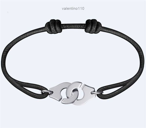 france jewelry dinh van bracelet for women fashion jewelry 925 sterling silver rope handcuff bracelet menottes, Black
france jewelry dinh van bracelet for women fashion jewelry 925 sterling silver rope handcuff bracelet menottes, Black