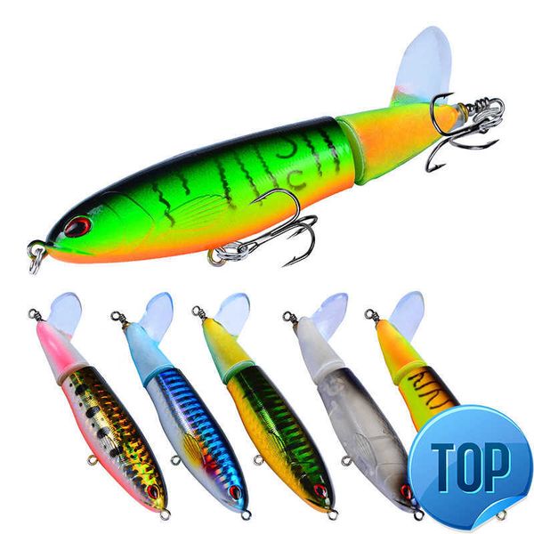 1 pcs 15g/11cm whopper popper fishing lure artificial hard plopper bait crankfish bait soft rotating tail bass fishing bait
1 pcs 15g/11cm whopper popper fishing lure artificial hard plopper bait crankfish bait soft rotating tail bass fishing bait
