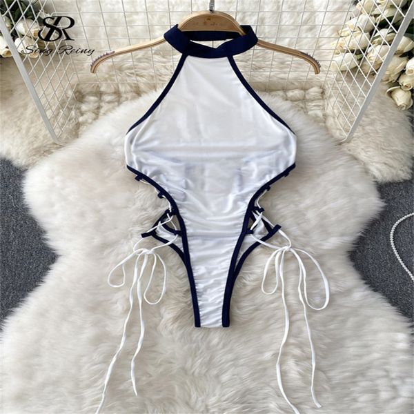 casual dresses singreiny women halter playsuits fashion drawstring lace up design transparent bodysuits slim hollow out summer rompers, Black;gray
casual dresses singreiny women halter playsuits fashion drawstring lace up design transparent bodysuits slim hollow out summer rompers, Black;gray