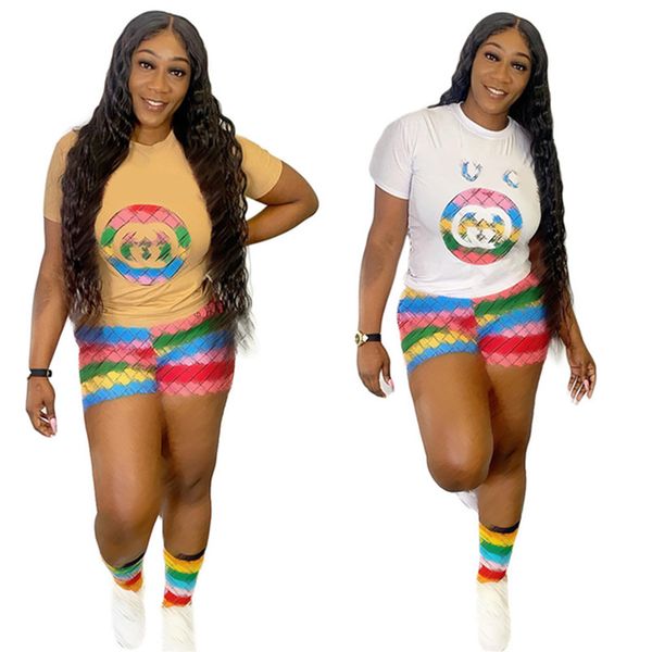 2023 designer brand jogger suits summer tracksuits women two 2 piece sets outfits 2xl short sleeve t-shirt and shorts casual print sportswea, Gray
2023 designer brand jogger suits summer tracksuits women two 2 piece sets outfits 2xl short sleeve t-shirt and shorts casual print sportswea, Gray