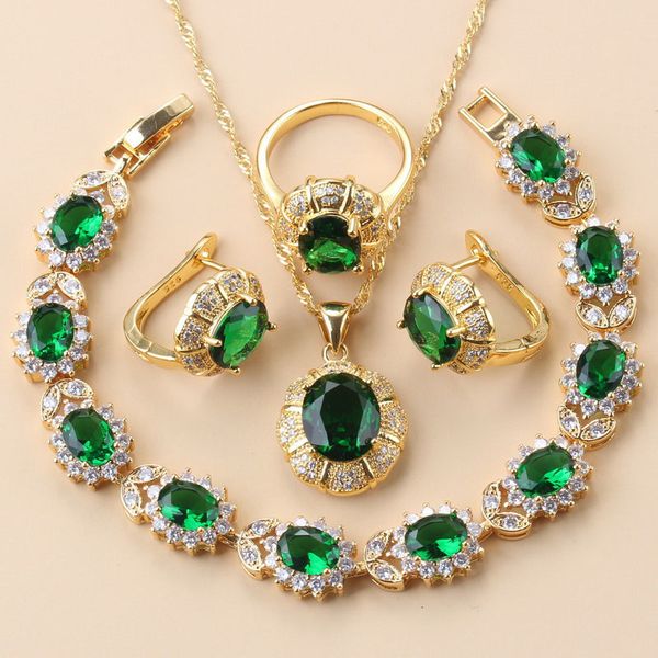 wedding jewelry sets 11 11 clip earrings and necklace green cz with 925 mark gold color luxurious accessories for women 230321, Slivery;golden
wedding jewelry sets 11 11 clip earrings and necklace green cz with 925 mark gold color luxurious accessories for women 230321, Slivery;golden