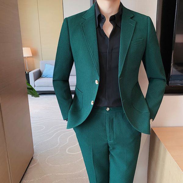 men's suits blazers jacketpants men spring business suits/male slim fit groom wedding dress tuxedo/man 2 pieces casual blazers 230322, White;black
men's suits blazers jacketpants men spring business suits/male slim fit groom wedding dress tuxedo/man 2 pieces casual blazers 230322, White;black