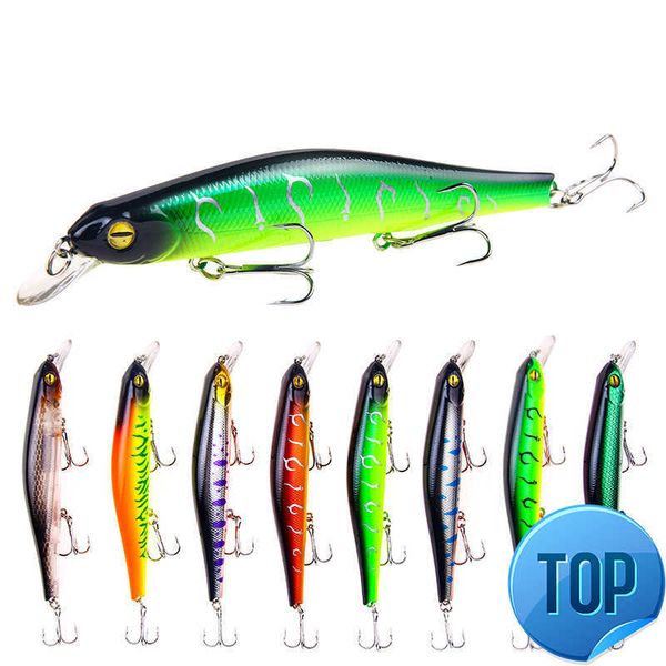 1 pcs fishing lure hard bait 12.5cm/17.7g minnow crankfish bait wobblers peche bass artificial baits pike carp lures
1 pcs fishing lure hard bait 12.5cm/17.7g minnow crankfish bait wobblers peche bass artificial baits pike carp lures