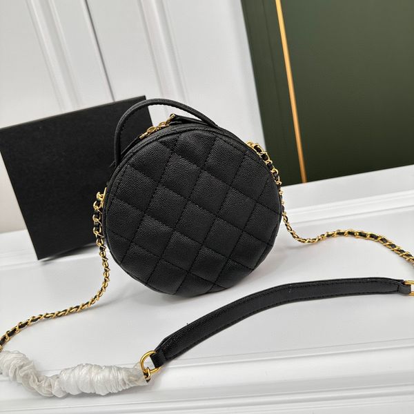 fashion cc women round cake shoulder bag diamond checker caviar cowhide zipper high capacity designer chain real leather belt handle
fashion cc women round cake shoulder bag diamond checker caviar cowhide zipper high capacity designer chain real leather belt handle