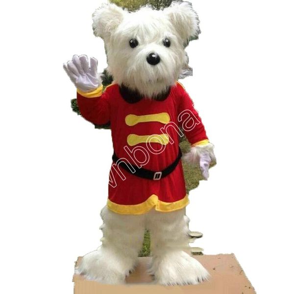 white long fur bear mascot costumes cartoon character outfit suit xmas outdoor party outfit size promotional advertising clothings, Red;yellow
white long fur bear mascot costumes cartoon character outfit suit xmas outdoor party outfit size promotional advertising clothings, Red;yellow