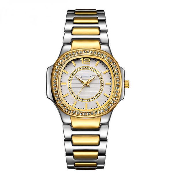 wrist watch diamond inlaid leisure fashion women's gold waterproof quartz, Slivery;black
wrist watch diamond inlaid leisure fashion women's gold waterproof quartz, Slivery;black