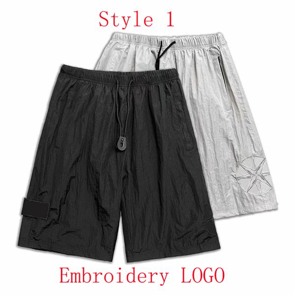 nylon men's cool brand luxury stone designers shorts summer 3 style shorts relaxed casual embroidered island shorts, White;black
nylon men's cool brand luxury stone designers shorts summer 3 style shorts relaxed casual embroidered island shorts, White;black