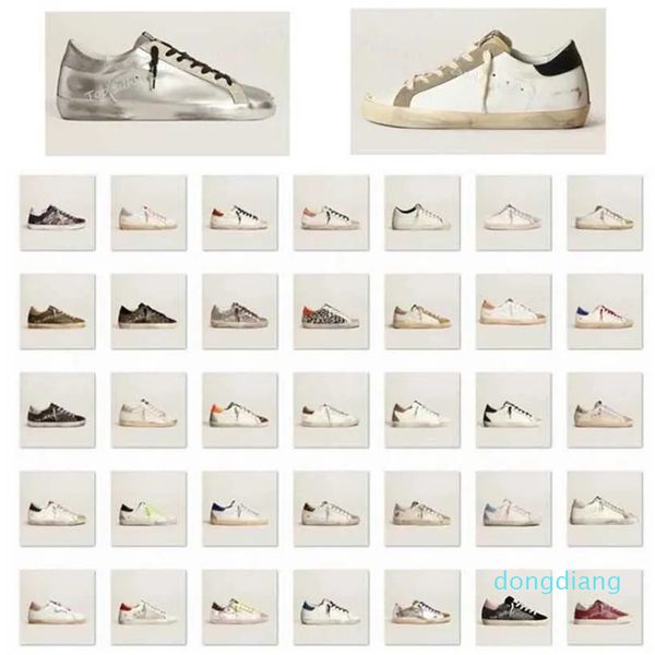 fashion basket golden shoes star sneakers white distressed dirty goose designer superstar men and women, Black
fashion basket golden shoes star sneakers white distressed dirty goose designer superstar men and women, Black